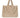 Tote Tasche aus Kunstfell | beige