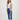Jeans mit hoher Taille | mid-blue-Zusss
