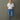 Jeans mit hoher Taille | mid-blue-Zusss