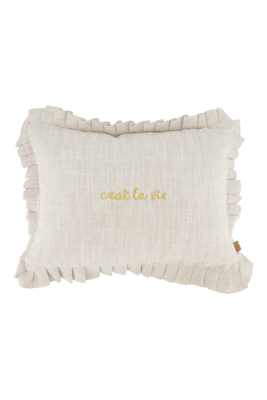 Kissen cest la vie 35x25cm Salz und Pfeffer | Salz und Pfeffer