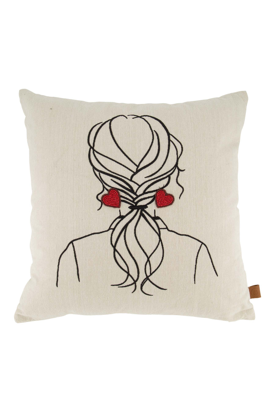 Kissen Frau 45x45cm Pfeffer und Salz | Pfeffer und Salz