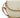 Tasche Mondsichel aus strukturiertem Stoff | off white