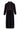 Kleid mit Stickerei | schwarz / korallenrosa