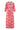 Kleid mit Blumendruck | hellrosa/orange