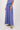 Langer weiter Jersey-Rock | lila blau