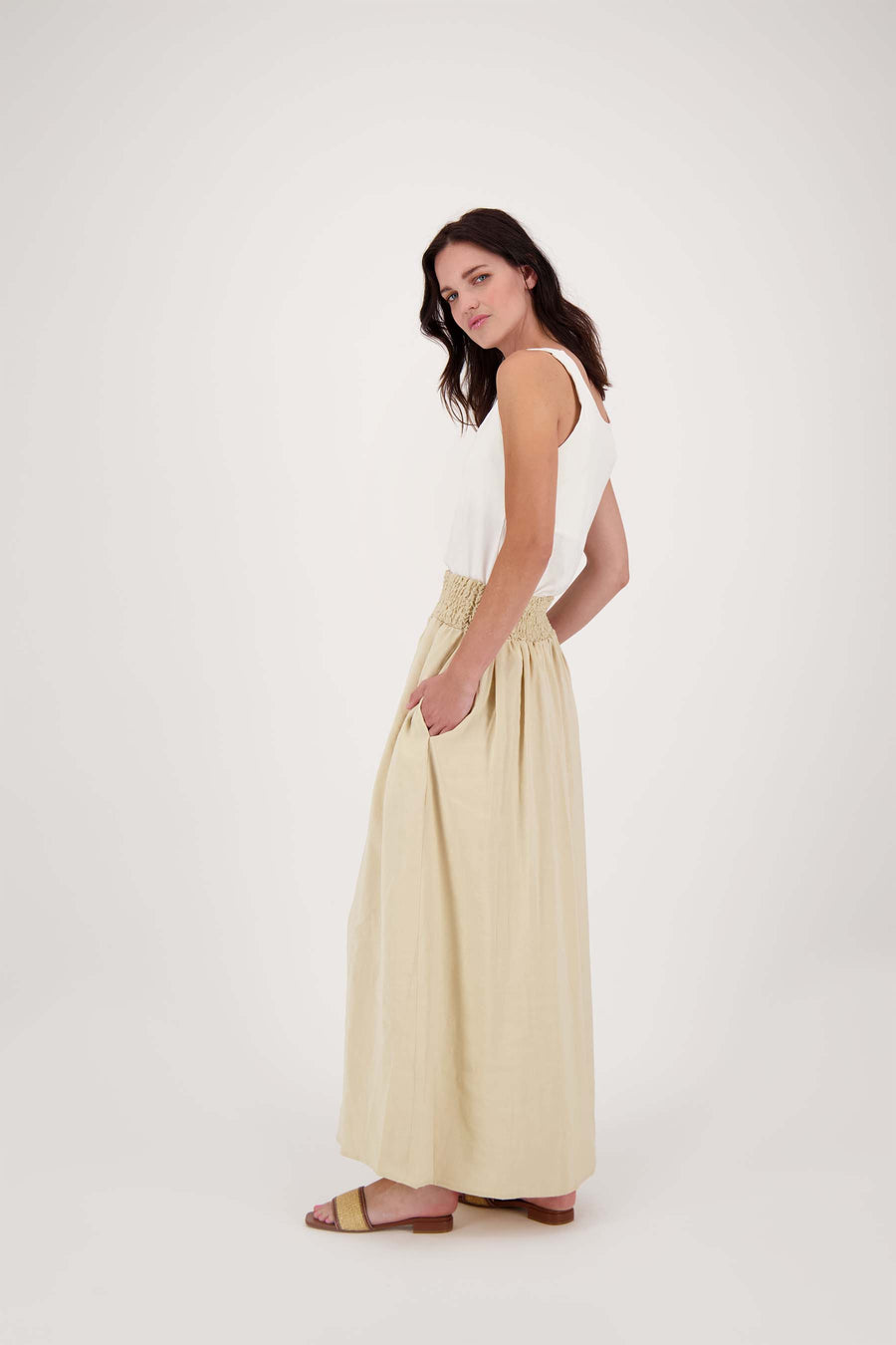 Rock aus Modalgewebe | Sahara