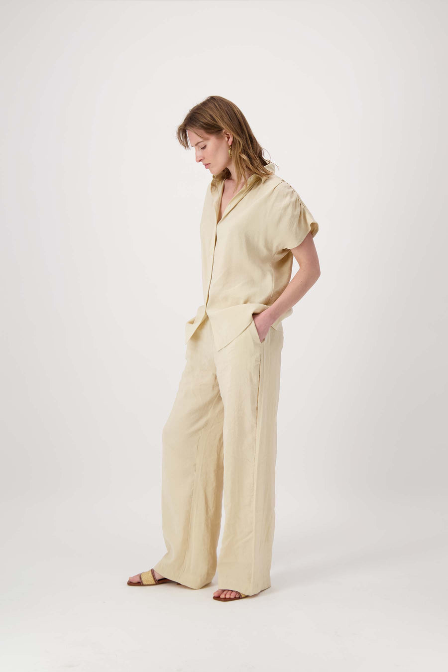 Hose aus Modalgewebe | Sahara