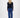 Hose aus Jogger-Denim-Stoff | mittelblauer Denim