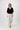 Tupfenhose | off white / schwarz
