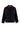 Bluse mit Stickerei | schwarz / korallenrosa