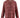 Bluse mit Ikat-Druck | Sand / Rotbraun