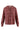 Bluse mit Ikat-Druck | Sand / Rotbraun
