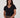 t-shirt v-ausschnitt | aus schwarz