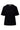 Tshirt mit Hakendetail an den Ärmeln | schwarz