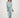 Kräuselbluse 3/4 Ärmel | grau blau