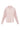 Bluse Streifen diagonal Akzent | weiß / hellrosa