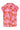 Bluse mit Blumendruck | hellrosa/orange