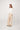 Jersey-Top mit Paspelierung | beige / off white