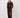 Satinbluse mit Schulterdetail | schokoladenbraun