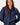 Jeansbluse mit Schleife | dark denim