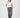T-Shirt mit Plissee-Detail | off white