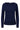 basic boothals top met stretch | navy