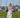 Unterhemd mit Streifen aus strukturiertem Material | off white / rot