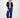 Unterhemd mit Streifen aus strukturiertem Stoff | off white / navy