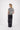 gestreiftes t-shirt mit stickerei | navy / off white