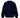 Pullover mit Herz-Detail | dunkelblau/rot