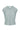 Ärmelloser Pullover ajour stitch | grau-blau