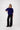 Flauschiger Pullover mit Rundhalsausschnitt | Nachtblau