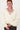 Wickelpulli aus flauschigem Garn | off white
