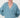 Wickelpulli aus flauschigem Garn | grau blau