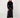 Feinstrick-Pullover mit Strasssteinen | schwarz