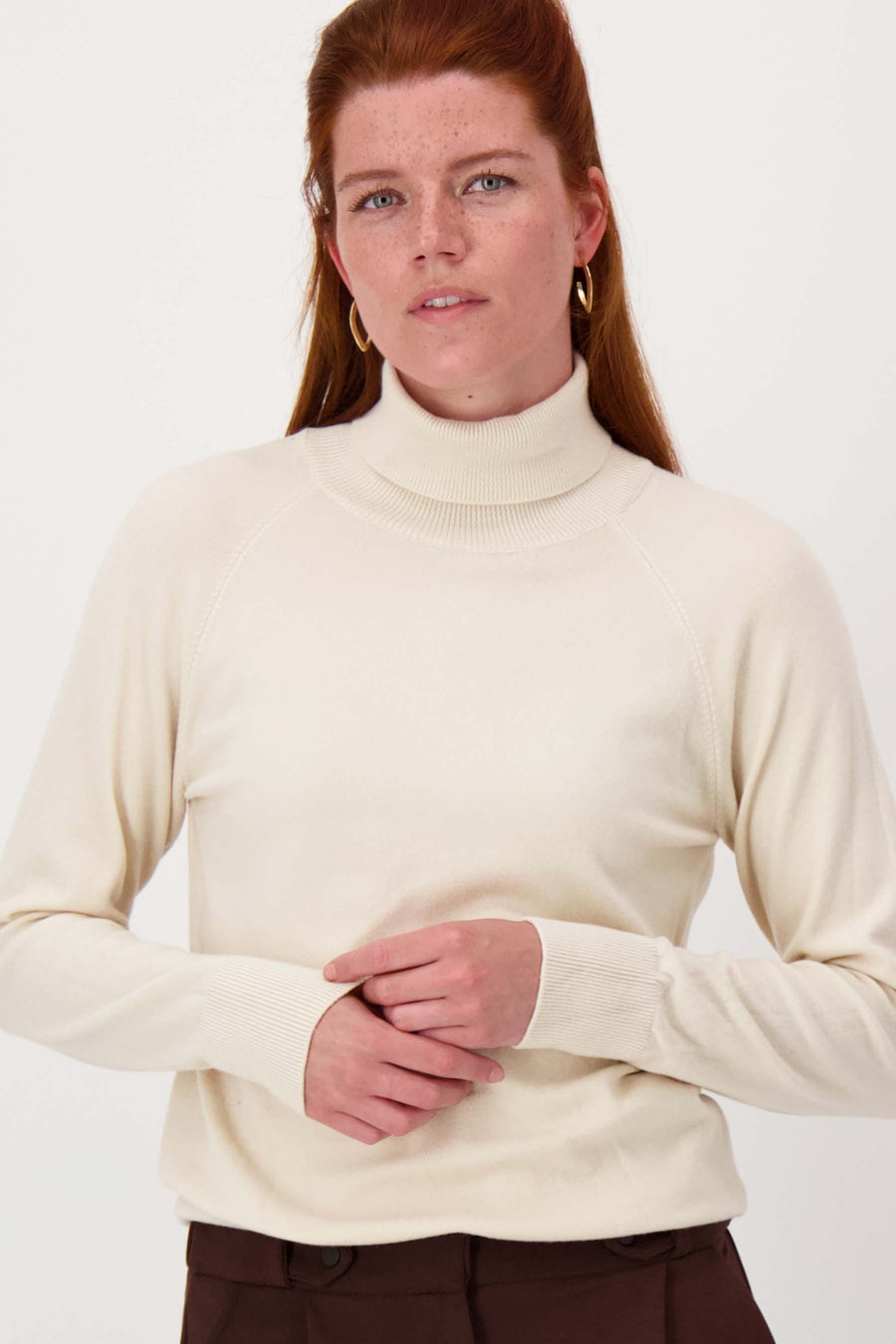 Feinstrick-Rollkragenpullover | Kit