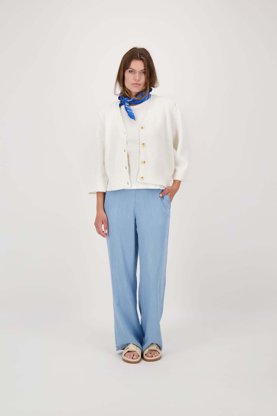 Weste kurzarm | weiß