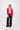 Weste mit offener Knopfleiste | rot