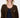 Basic Strickjacke mit Brosche | schokobraun