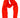 Schal aus weichem Garn | orange-rot