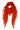 Crincle Baumwollschal mit Quasten | rot