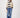 Strickschal mit Zopfmuster | navy / Kit