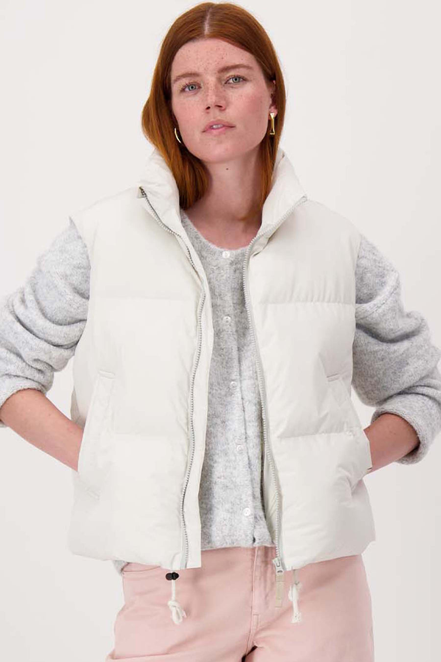 kurzer, voluminöser Bodywarmer | Kit