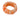 breites armband geflammt | orange