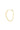 Armband mit strukturierten Herzen | Gold