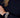 breites Blockarmband | schwarz