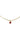Halskette mit rotem Herz | edel rot / gold