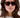 Sonnenbrille mit Panther-Muster | camel