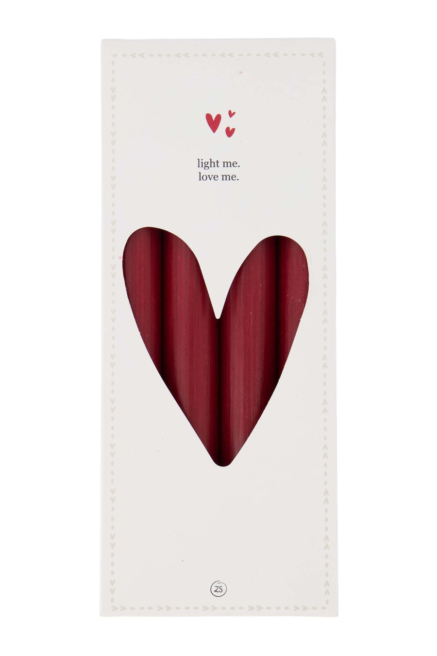 4er-Set rustikale Kerzen 20cm | port