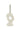 Kerzenhalter aus Polystone, Ornament M | Sand
